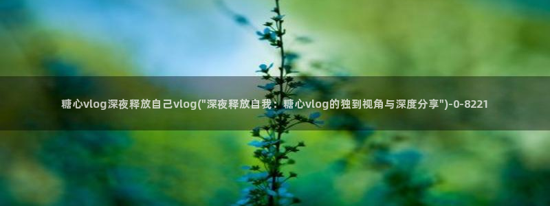 多乙糖心vlog